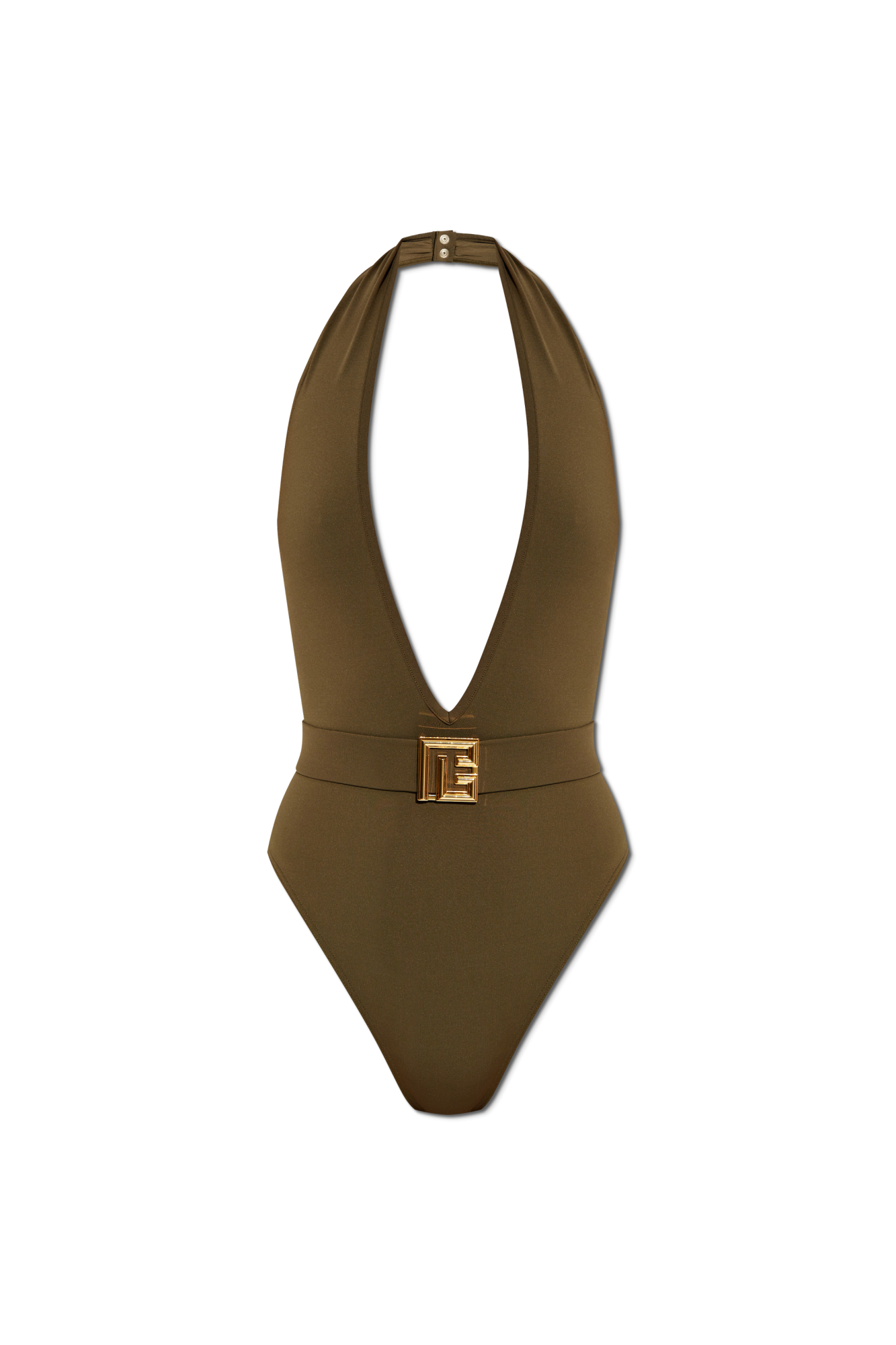 Green One-piece swimsuit Balmain - Vitkac Italy Green One-piece swimsuit Balmain - Vitkac Italy